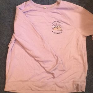 adventure together sweater
